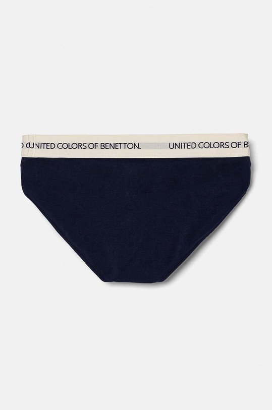 United Colors of Benetton slipy dziecięce 2-pack 3Q4C0S026.G.Seasonal granatowy