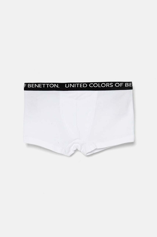 Dětské boxerky United Colors of Benetton 2-pack 3OP80X230.G.Reproposed bílá AW24