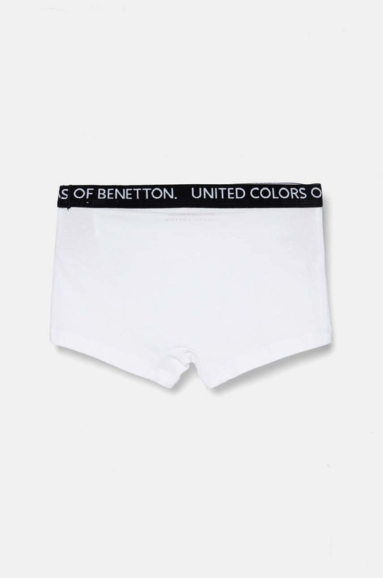 CHLAPEC Dětské boxerky United Colors of Benetton 2-pack 3OP80X230.G.Reproposed bílá
