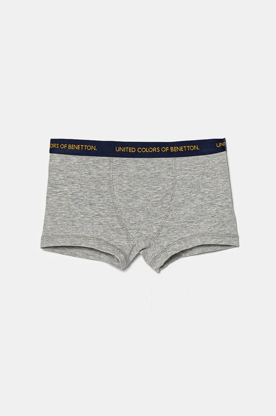 Chłopiec United Colors of Benetton bokserki dziecięce 2-pack 3Q4C0X018.G.Seasonal szary