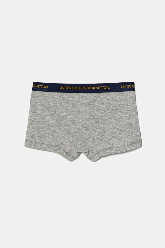 United Colors of Benetton boxer bambini pacco da 2 3Q4C0X018.G.Seasonal grigio