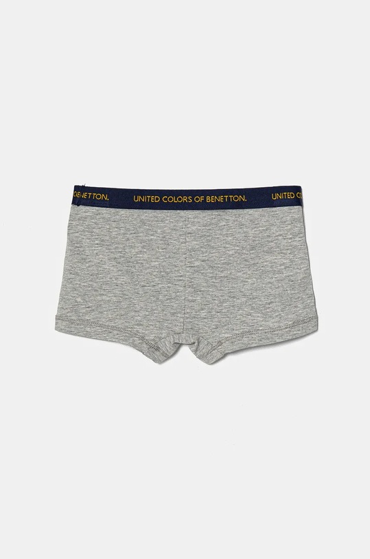 United Colors of Benetton bokserki dziecięce 2-pack 3Q4C0X018.G.Seasonal szary