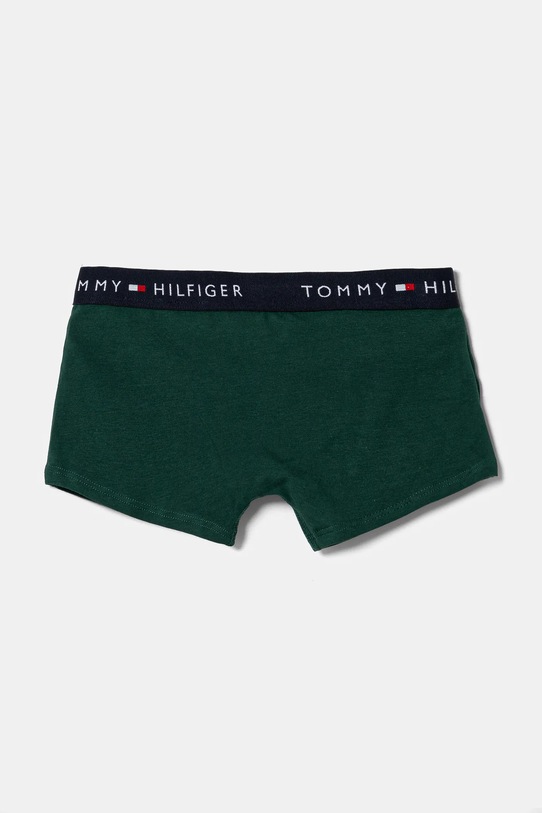 Dječje bokserice Tommy Hilfiger 2-pack UB0UB00549.9BYH zelena