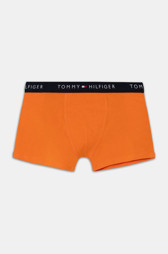 Dječje bokserice Tommy Hilfiger 3-pack narančasta UB0UB00551.9BYH