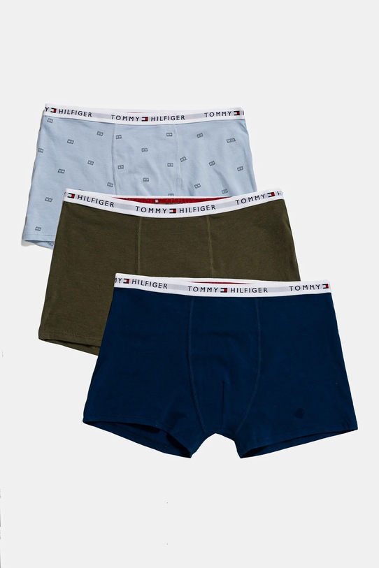 Детски боксерки Tommy Hilfiger (7 чифта) прилепнали боксерки зелен UB0UB00552.9BYH