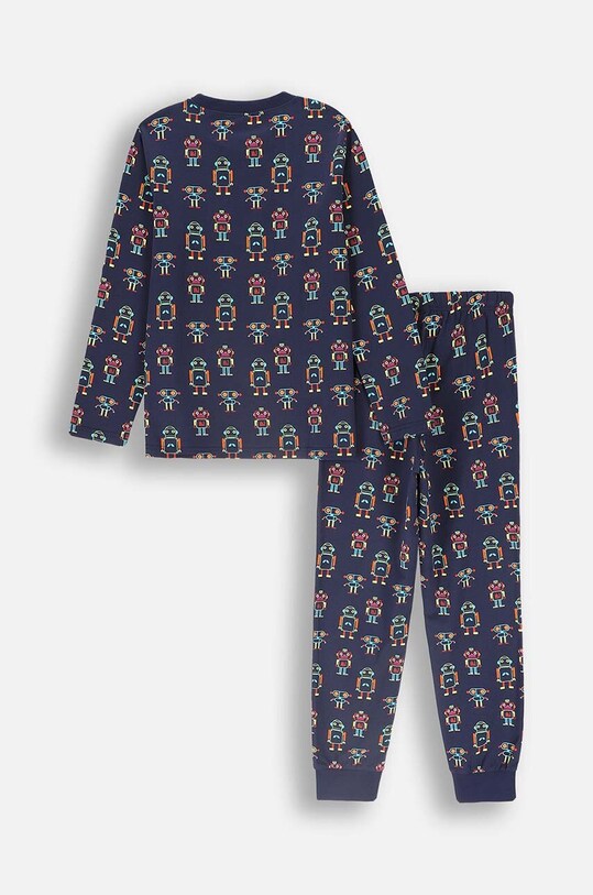 Coccodrillo pijamale de bumbac pentru copii ZC4448105PJS bleumarin AW24