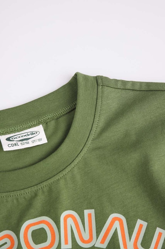 Chłopiec Coccodrillo piżama bawełniana dziecięca ZC4448106PJS zielony