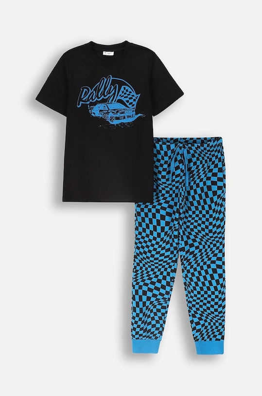 Dětské bavlněné pyžamo Coccodrillo sada černá ZC4448201PJS