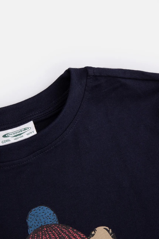 Băieți Coccodrillo set de pijama de bumbac pentru copii ZC4448109PJS bleumarin