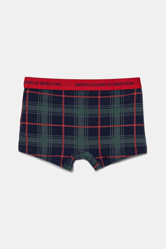 Dětské boxerky United Colors of Benetton 3TRL0X01C.G.Seasonal zelená AW24