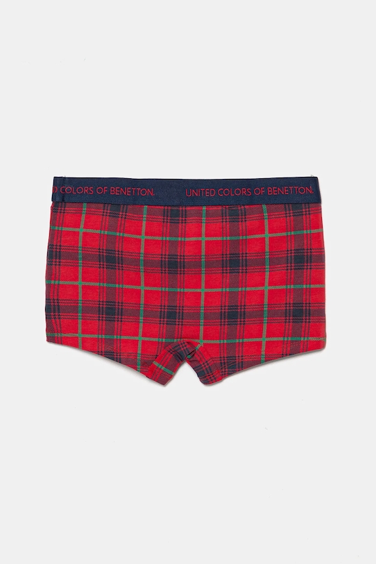 United Colors of Benetton boxeri copii 3TRL0X01C.G.Seasonal burgundia AW24