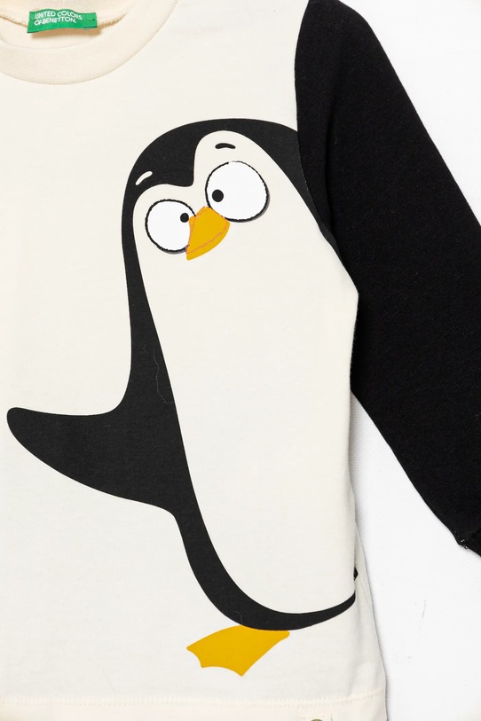 Dětské pyžamo United Colors of Benetton béžová 3DKE0P081.G.Seasonal