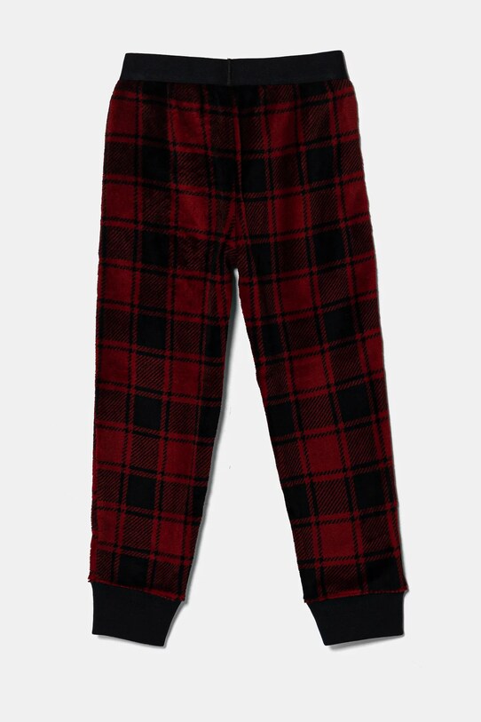 Abercrombie & Fitch spodnie piżamowe dziecięce KI213.4031 czerwony AW24