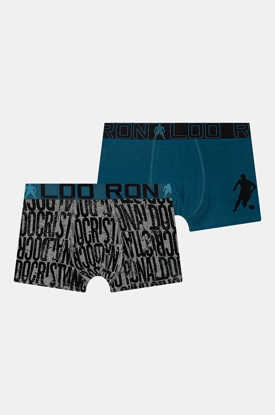 Dětské boxerky CR7 Cristiano Ronaldo 2-pack přiléhavé boxerky modrá 8400.51.2536