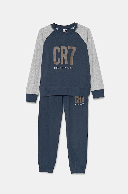 CR7 Cristiano Ronaldo piżama bawełniana dziecięca komplet niebieski 8770.42.820