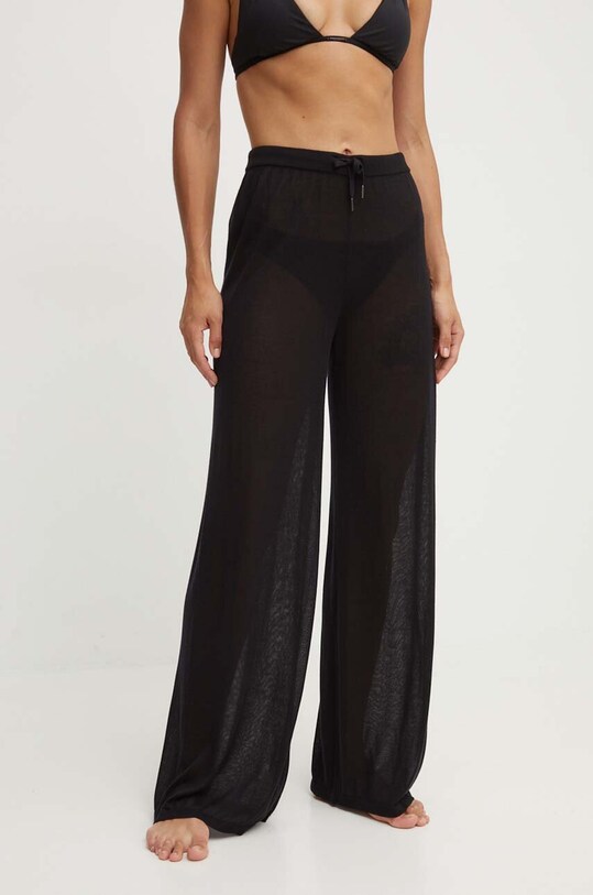 Παντελόνι παραλίας Calvin Klein KW0KW02521 μαύρο AW24