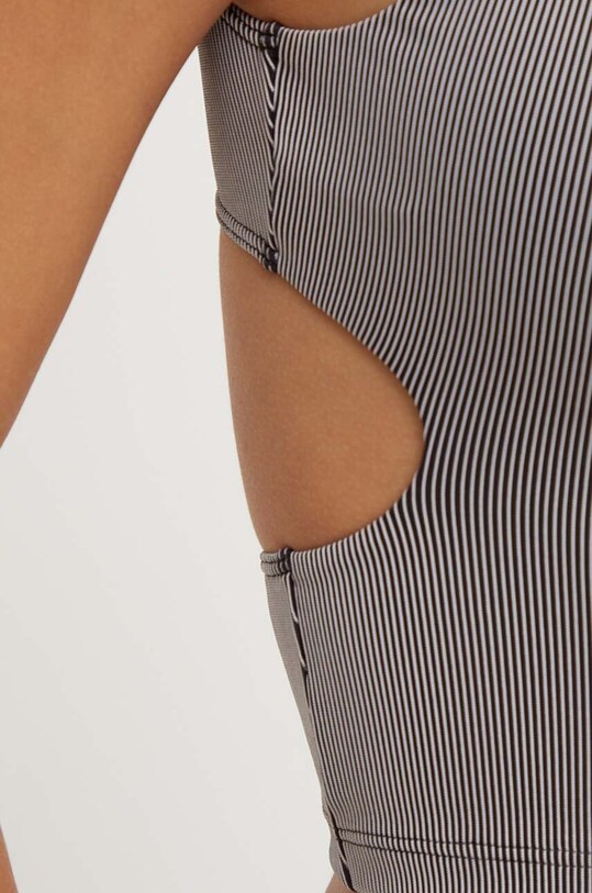 Top παραλίας Calvin Klein μαύρο KW0KW02662