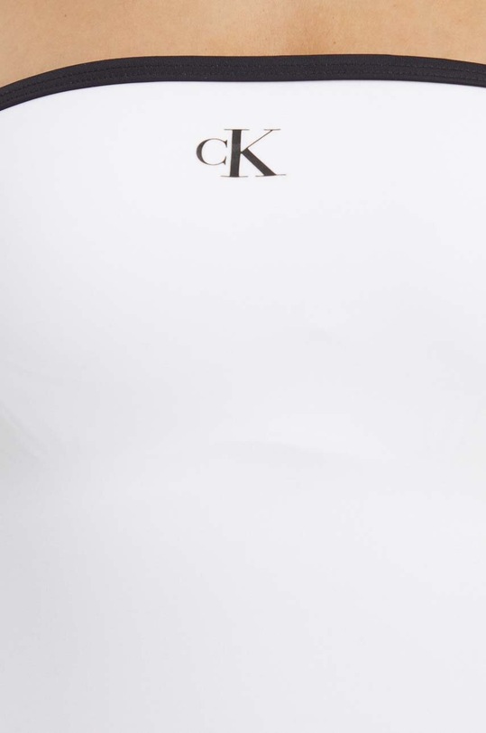 Суцільний купальник Calvin Klein білий KW0KW02634