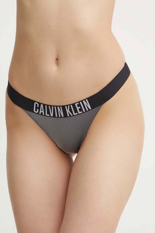 Calvin Klein brazyliany kąpielowe dół czarny KW0KW02611