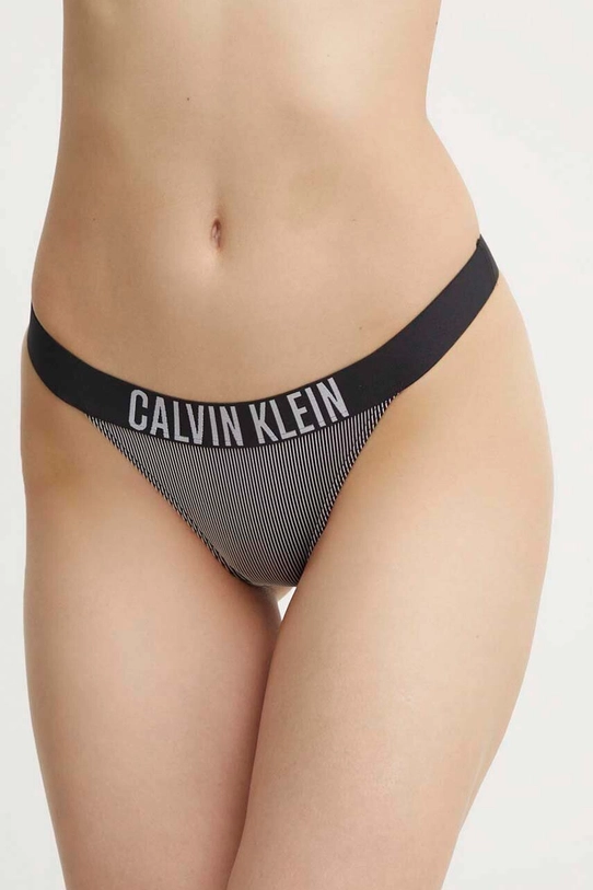 Kupaće brazilke Calvin Klein Planet friendly crna KW0KW02611