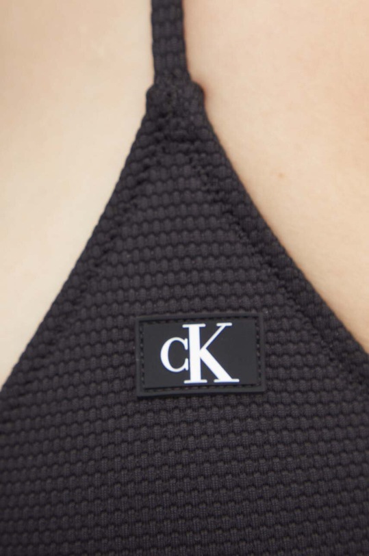 Calvin Klein biustonosz kąpielowy czarny KW0KW02626