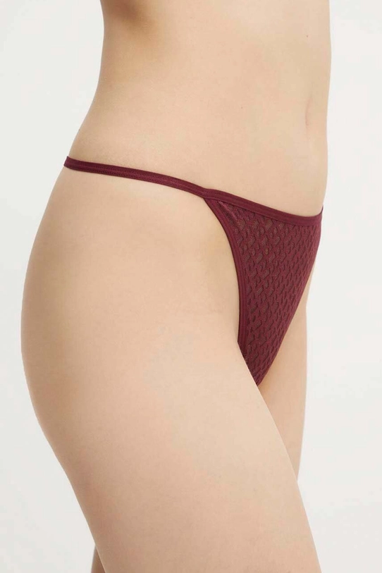 BOSS tanga 50520383 burgundia SS25