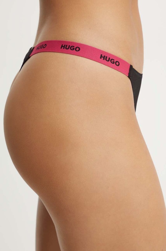 HUGO stringi 50520237 czarny AW24