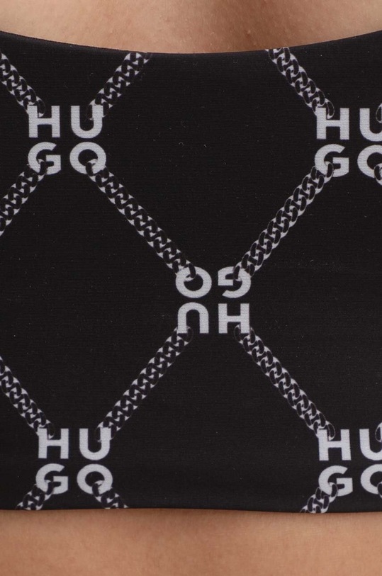 HUGO biustonosz kąpielowy 50521443 czarny