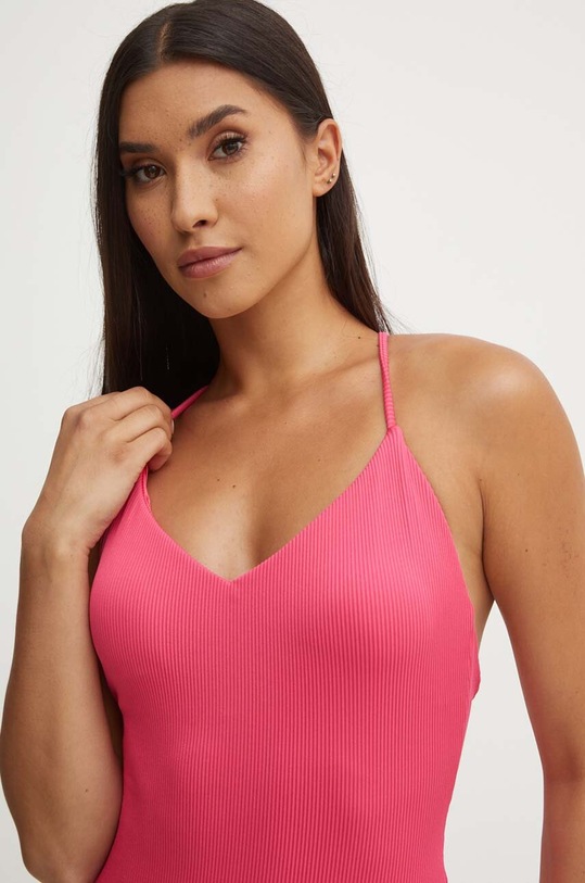 HUGO jednoczęściowy strój kąpielowy różowy 50521479