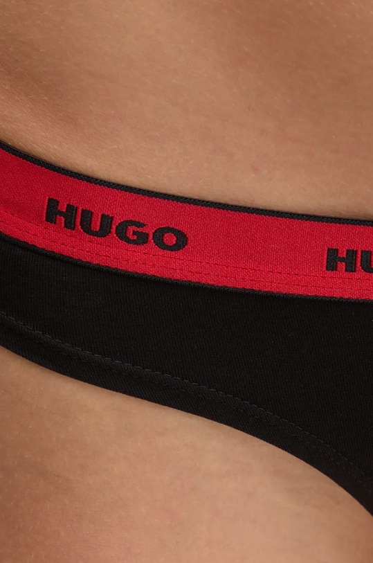 Oblečení Tanga HUGO 50510622 černá