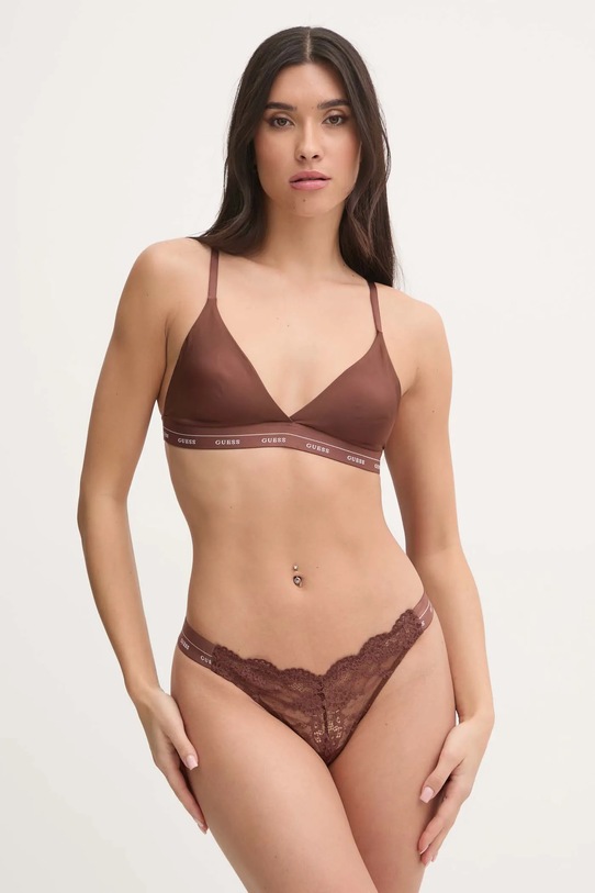 Guess biustonosz JANE O4YC16.KCF20 brązowy NC25