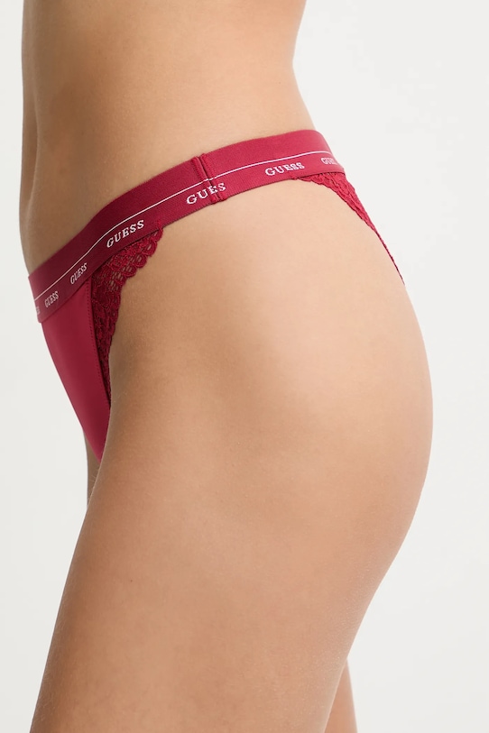 Îmbrăcăminte Guess chiloți brazilieni JANE O4YE00.PZ01C rosu