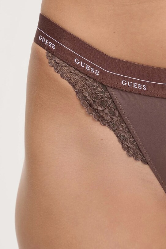 Kalhotky brazilky Guess JANE hnědá O4YE00.PZ01C