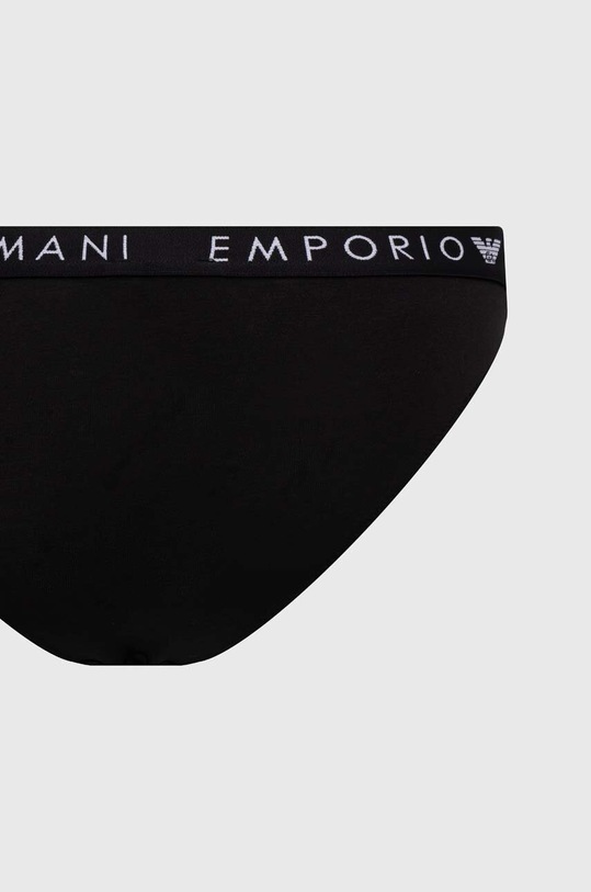 Oblečení Kalhotky Emporio Armani Underwear 2-pack 163334.4F227 černá