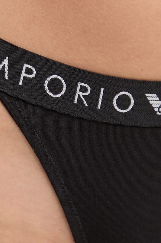 Îmbrăcăminte Emporio Armani Underwear chiloti brazilieni 164867.4F227 negru