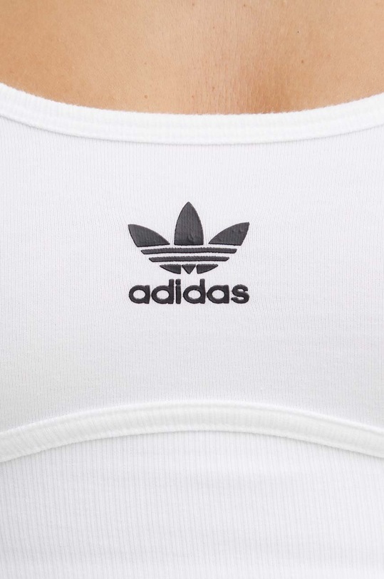 Топ adidas Originals Trefoil Bra IN4116 белый