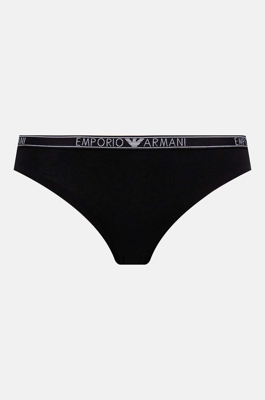 Tanga Emporio Armani Underwear 2-pack 163333.4F223 černá AW24