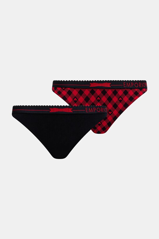 Трусы Emporio Armani Underwear 2 шт трикотаж красный 163334.4F225