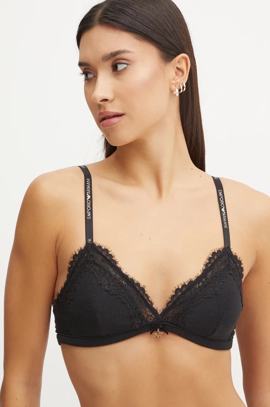 Emporio Armani Underwear biustonosz dzianina czarny 164857.4F214