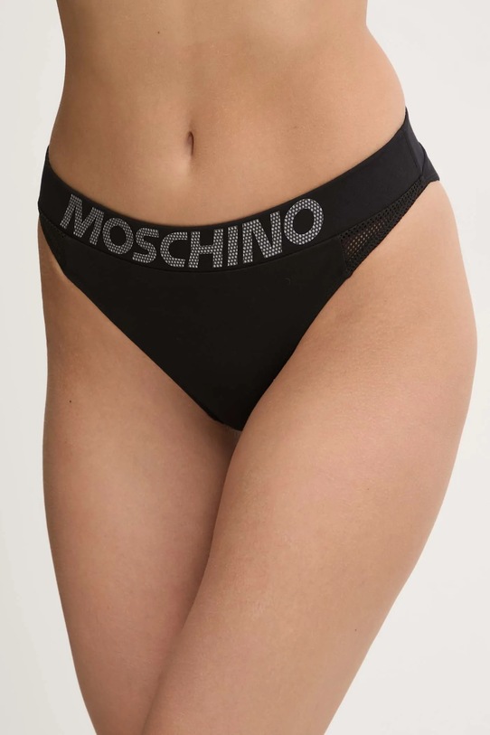 Brazílske nohavičky Moschino Underwear nohavičky čierna A1306.4410