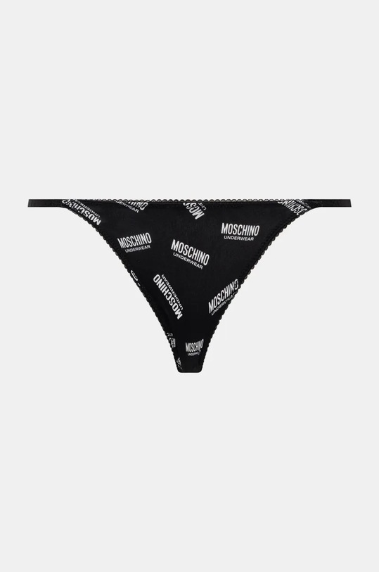 Brazílske nohavičky Moschino Underwear 3-pak čierna A2306.4611