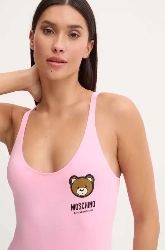 Κορμάκι Moschino Underwear ροζ A1187.4410