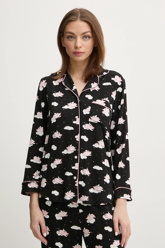 Oblečení Pyžamo Kate Spade KSI92725 černá