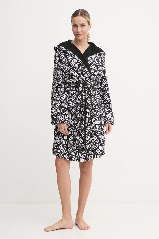 Халат Dkny YI30027 чорний AW24
