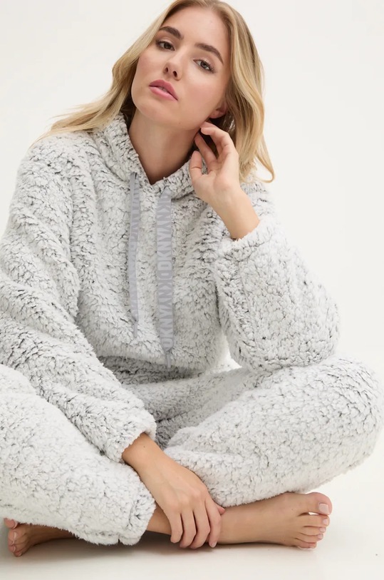 Tepláková souprava Dkny pletenina šedá YI70022