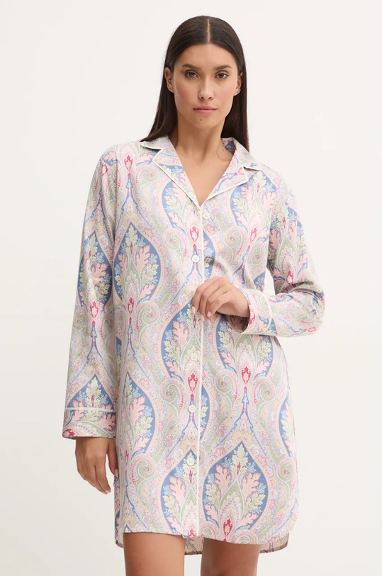 Noční košilka Lauren Ralph Lauren látka vícebarevná ILN32354