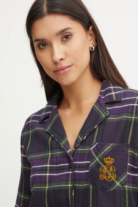 Lauren Ralph Lauren piżama ILN92374F fioletowy