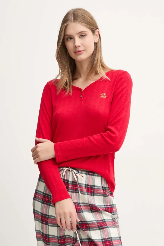 Ruházat Lauren Ralph Lauren pizsama ILN72374F piros