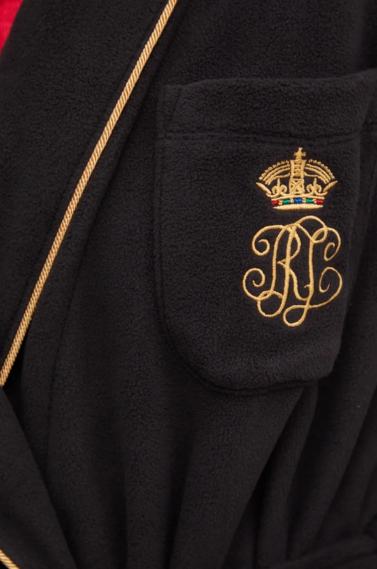 Kućni ogrtač Lauren Ralph Lauren crna ILN52386F