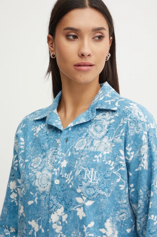 Ночная рубашка Lauren Ralph Lauren ILN32388 голубой AW24